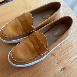 Brown Leather Loafers (NWOT)